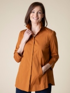 Hidden Placket Shirt by Habitat