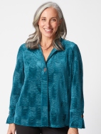 Hidden Placket Swing Shirt by Habitat