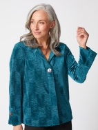 Hidden Placket Swing Shirt by Habitat