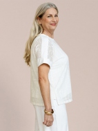 Honeycomb Mesh Boxy T by Sympli