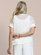 Honeycomb Mesh Boxy T by Sympli