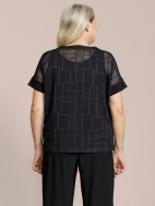 Honeycomb Mesh Boxy T by Sympli