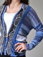 Indigo Cardigan by Diktons