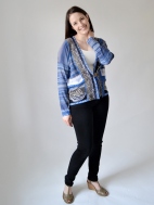 Indigo Cardigan by Diktons