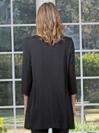 Jersey 3/4 Sleeve Tunic by Chalet et ceci