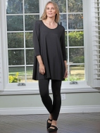 Jersey 3/4 Sleeve Tunic by Chalet et ceci
