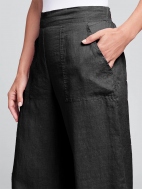 Kate Linen Cropped Pant by Flax