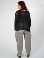 Knit Mesh Sweater by Alembika