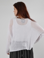 Knit Mesh Sweater by Alembika