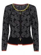 Knit Paisley Jacket by Eva & Claudi
