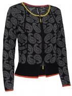 Knit Paisley Jacket by Eva & Claudi