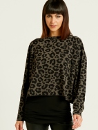 Leopard Crop Tee by Planet by Lauren G
