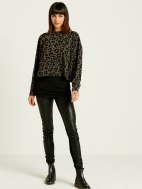 Leopard Crop Tee by Planet by Lauren G