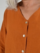 Light Linen Button Back Cardigan by Bryn Walker