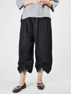 Light Linen Ruched Pant by Bryn Walker