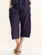 Linen Crop Pant by Luna Luz