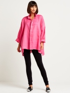 Linen Signature Shirt by Planet by Lauren G