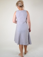 Linen Tank Dress w Pockets by Luna Luz