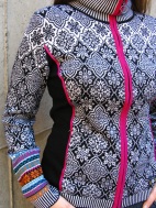 Luna Zip Sweater by Icelandic Design