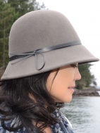 Manolo Leather Detail Hat by Asian Eye