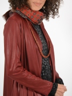 Merlot Vintage Molly Cardigan by Kozan