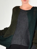 Mesh Knit Sweater by Alembika