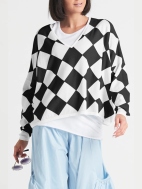 Mod Argyle Sweater by Planet