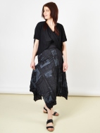 Newsprint Lori Skirt by Comfy USA