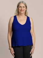 Nu Pop V-Neck Tank by Sympli