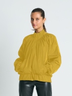Nylon Rouched Chic Bomber by Planet by Lauren G