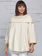 Off-Shoulder Cowl Pullover Top by Planet