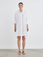One Size Kimono Shirt Dress by Cut Loose