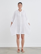 One Size Kimono Shirt Dress by Cut Loose