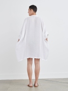 One Size Kimono Shirt Dress by Cut Loose