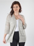 Openwork Cardigan by Kinross Cashmere