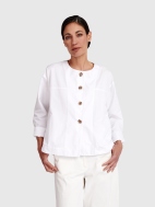 Oversized Buttons Jacket by Alembika