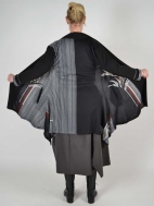 Palm Leaf Jersey Duster by Aris A.