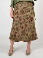 Persian Floral Sweater Skirt by Butapana
