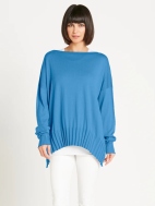 Pima Cotton Boatneck Rib by Planet by Lauren G