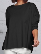 Pima Cotton Luxury Boxy T by Planet by Lauren G