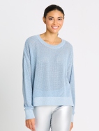 Pima Cotton Metallic Mini Seed Stitch by Planet by Lauren G