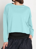 Pima Cotton Mini Luxury Boxy T by Planet by Lauren G