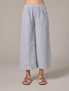 Pleated Crop Pant by Cut Loose