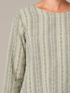 Pocket 3/4 Slv Shell by Cut Loose