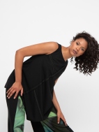 Ponte Stitch Point Tank by Ozai N Ku