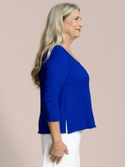 Pop V-Neck Top by Sympli