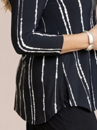 Printed Go To Classic 3/4 Sleeve Relaxed Tee by Sympli