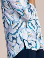 Printed Go To Classic 3/4 Sleeve Relaxed Tee by Sympli