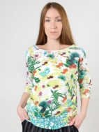 Printed Pullover by Ivko