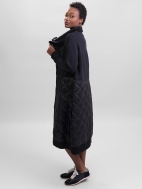 Quilted Panel Coat by Alembika